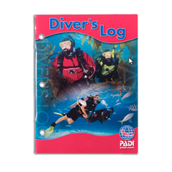 Diver`s Log, Red (Training Record Not Included)